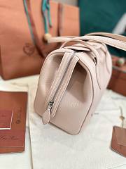 Loro Piana Happy Day Sesia Light Pink Bag 26x23x14cm - 4