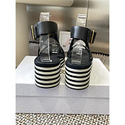 Dior Dway Wedge Sandal Deep Blue - 3