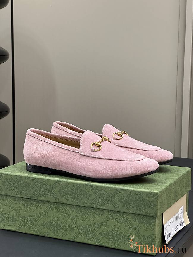 Gucci Pink Loafer - 1