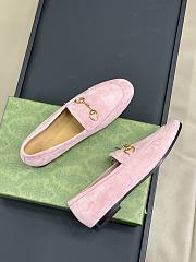 Gucci Pink Loafer - 5