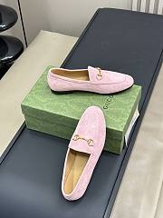 Gucci Pink Loafer - 4