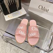 Chloe Pink Slides - 1