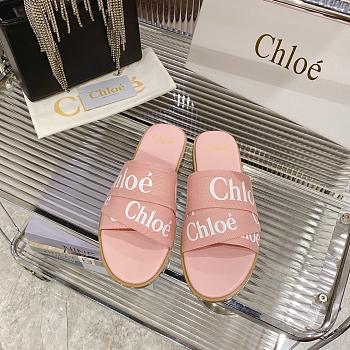 Chloe Pink Slides