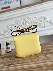 Hermes Constance Bag Epsom Leather Gold Light Yellow 19cm - 2