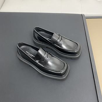 Dolce & Gabbana DG Black Loafer