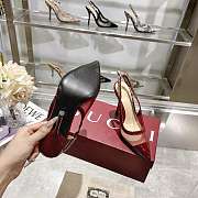 Gucci Signoria Slingback Pump Red Mesh 10.5cm - 3