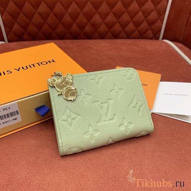 Louis Vuitton LV x TM Lisa Wallet Green 11x8.5x1.5cm - 1
