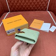 Louis Vuitton LV x TM Lisa Wallet Green 11x8.5x1.5cm - 4