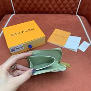 Louis Vuitton LV x TM Lisa Wallet Green 11x8.5x1.5cm - 2