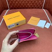 Louis Vuitton LV x TM Lisa Wallet Pink 11x8.5x1.5cm - 5