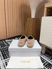 Dior Granville Espadrille Oblique Pink - 5