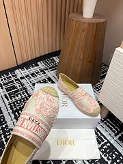 Dior Granville Espadrille Oblique Pink - 4