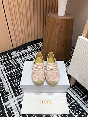 Dior Granville Espadrille Oblique Pink - 3