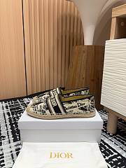 Dior Granville Espadrille White Black - 3