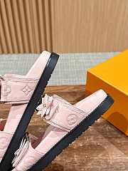 Louis Vuitton LV Sunset Flat Pink Comfort Mule - 5