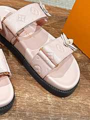 Louis Vuitton LV Sunset Flat Pink Comfort Mule - 4