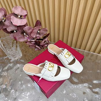 Valentino Garavani White Flat