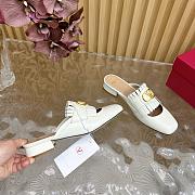 Valentino Garavani White Flat - 3