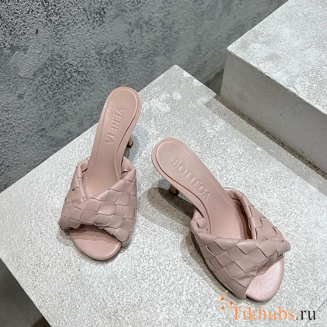 Bottega Veneta Blink Pink Mule 8cm - 1