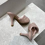 Bottega Veneta Blink Pink Mule 8cm - 3