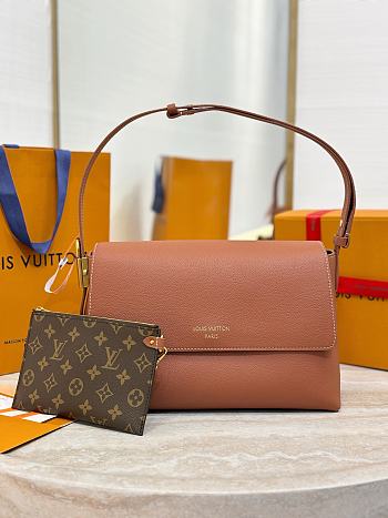 Louis Vuitton LV Low Key Messenger Cognac Bag 30x18x12cm