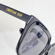 Dior Midnight S1I Black Square Sunglasses - 2