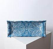 Dior Medium Book Tote Celestial Blue White D-Butterfly 36x27.5x16.5cm - 4