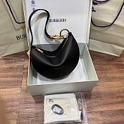Burberry Knight Arc Bag Black 28.5x15x22cm - 1