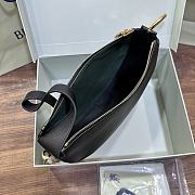 Burberry Knight Arc Bag Black 28.5x15x22cm - 6