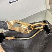 Burberry Knight Arc Bag Black 28.5x15x22cm - 5