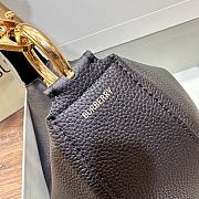 Burberry Knight Arc Bag Black 28.5x15x22cm - 2