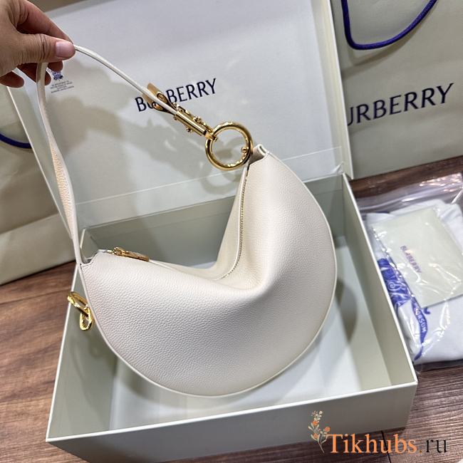 Burberry Knight Arc Bag White 28.5x15x22cm - 1