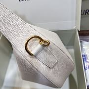 Burberry Knight Arc Bag White 28.5x15x22cm - 5
