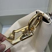 Burberry Knight Arc Bag White 28.5x15x22cm - 4