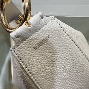 Burberry Knight Arc Bag White 28.5x15x22cm - 2