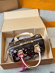 Louis Vuitton LV x TM Speedy 20 Sakura Brown 20cm - 5
