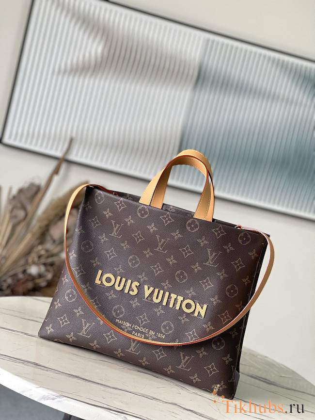 Louis Vuitton LV Shopper Tote MM Monogram 40x32x16cm - 1