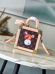 Louis Vuitton LV x TM Mini Square Trunk 17x17x8cm - 4