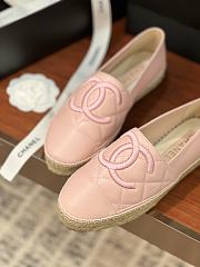 Chanel Espadrille Pink Lambskin - 5