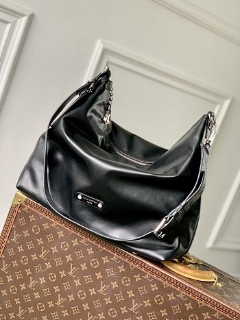 Louis Vuitton LV Vagabond Hobo H35 Black 38x35x12cm