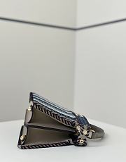 Fendi Peekaboo ISeeU Small Multicolour Interlaced Bag 27x21x11cm - 4