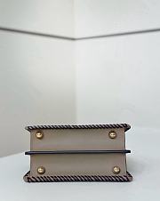 Fendi Peekaboo ISeeU Small Multicolour Interlaced Bag 27x21x11cm - 2