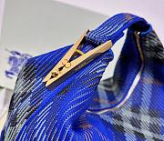 Burberry Medium Peg Duffle Bag Knight Blue 28x16.5x33.5cm - 4