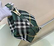 Burberry Medium Peg Duffle Bag Knight Green 28x16.5x33.5cm - 6