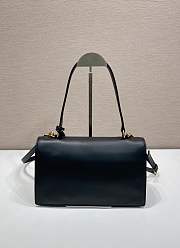 Prada Soft Sound Medium Shoulder Bag Black 28x16x10cm - 2