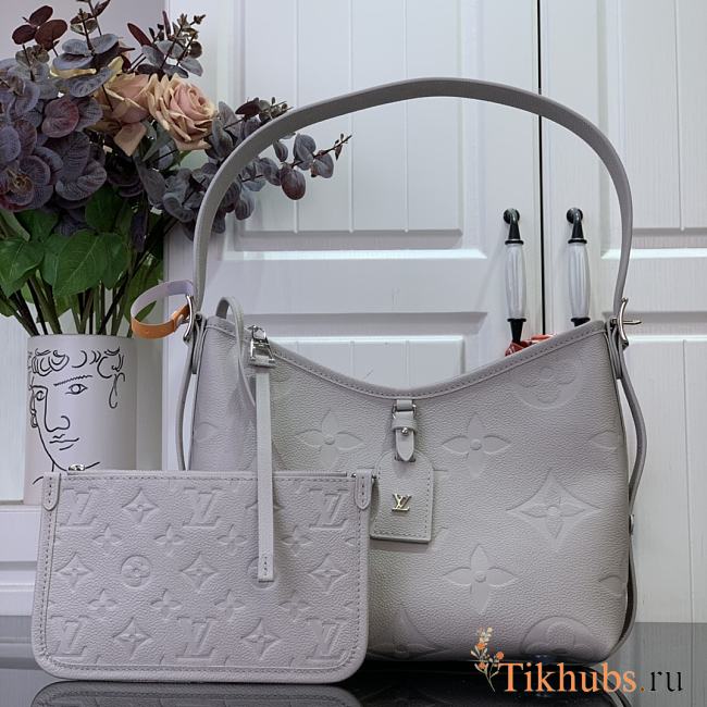 Louis Vuitton LV CarryAll PM Grey Bag 29.5x24x12cm - 1
