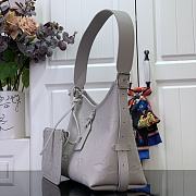 Louis Vuitton LV CarryAll PM Grey Bag 29.5x24x12cm - 5
