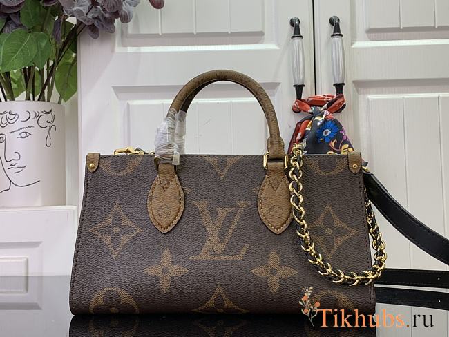 Louis Vuitton LV OnTheGo East West Chain Monogram 25x13x10cm - 1
