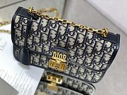 Dior Oblique Leather Dioraddict Flap Chain Bag 24cm - 4