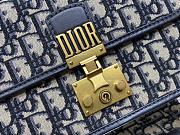 Dior Oblique Leather Dioraddict Flap Chain Bag 24cm - 2